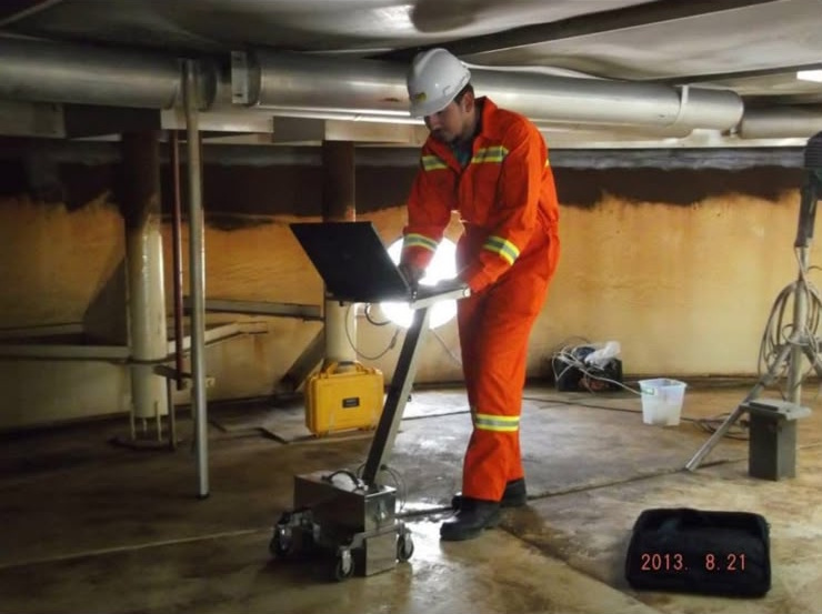 ndt technician inspection