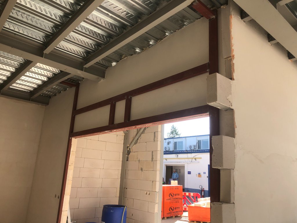 renovated interior space