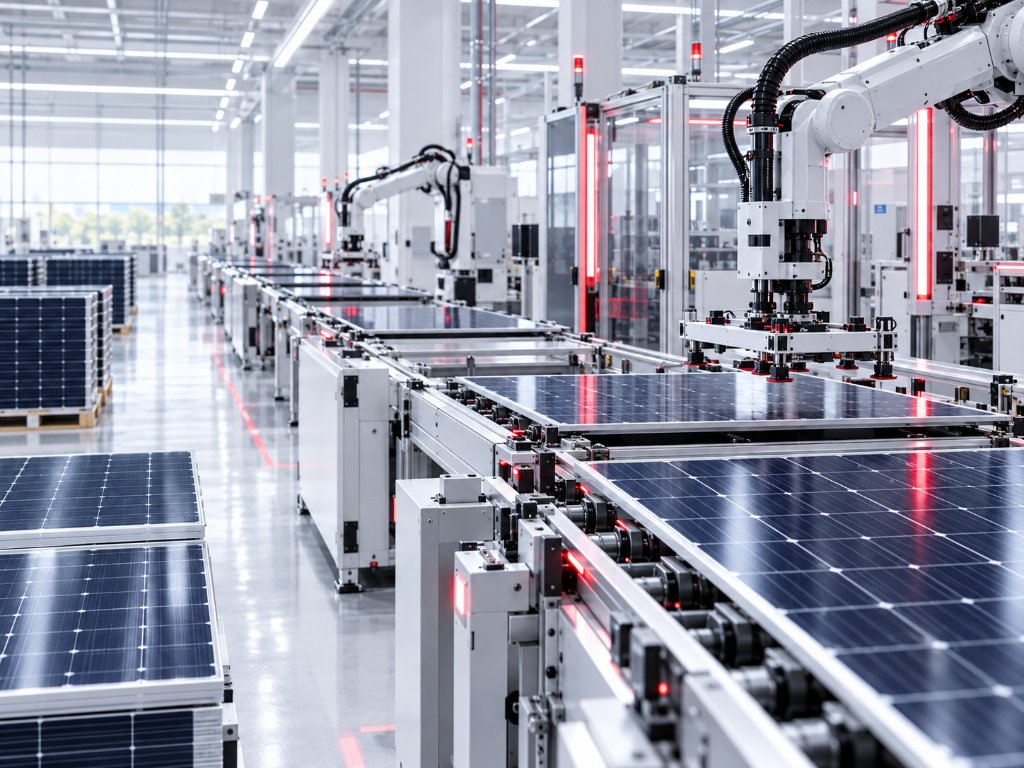 Solar cell clean room
