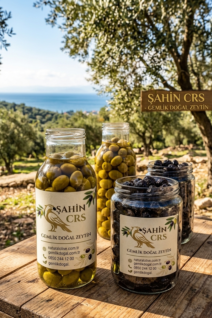 Şeffaf zeytin kutusu